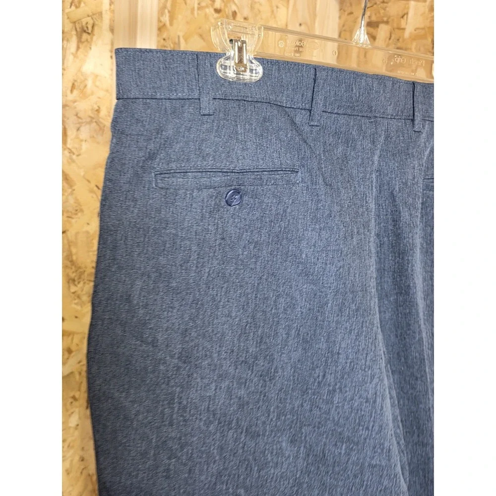 Action Slacks by Levi Strauss & Co. Men's 38x30 Dark Heather Gray Dress Pants